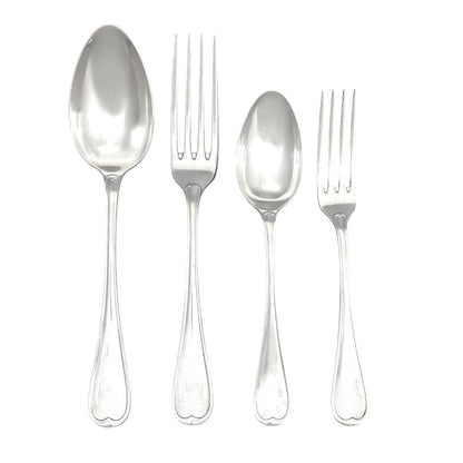 1870's silver plated Christofle Housewife 24 piece cutlery set for 6 persons in original presentation box