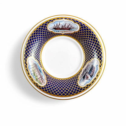 Limited edition Spode bone china chocolate cup & saucer "SS Great Britain" # 413/500