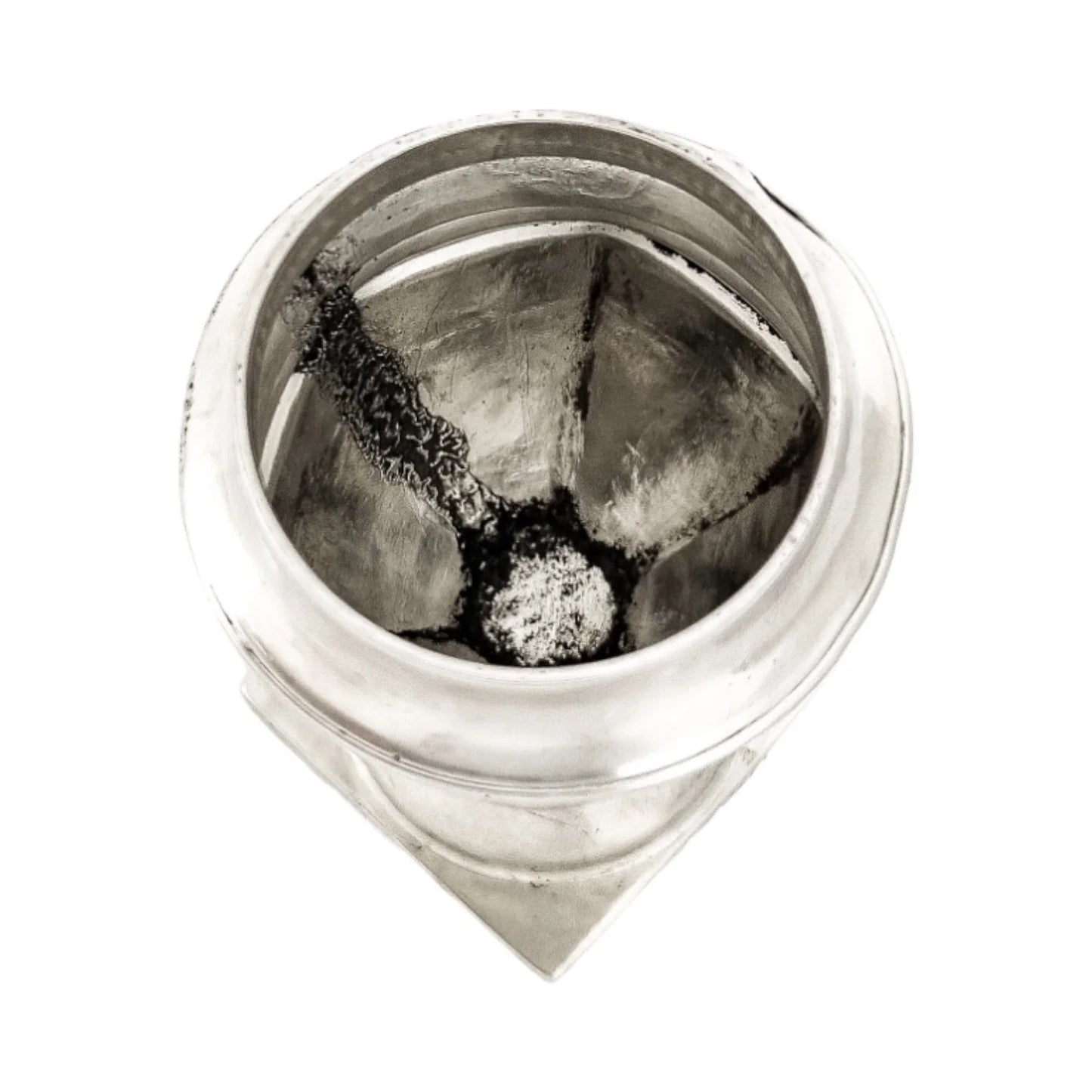 George III Thomas Johnson sterling silver sugar spice caster / muffineer, 1807