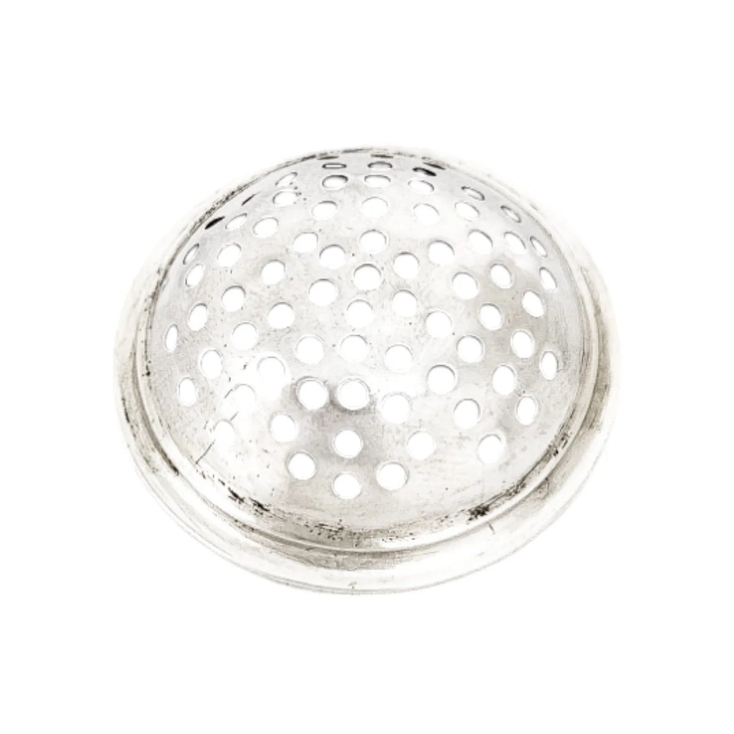 George III Thomas Johnson sterling silver sugar spice caster / muffineer, 1807
