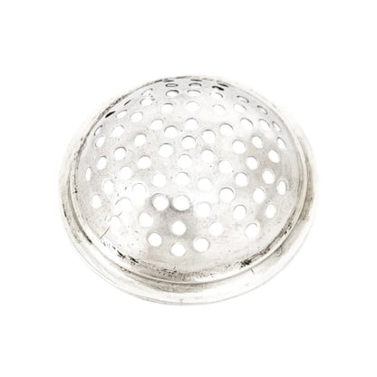 George III Thomas Johnson sterling silver sugar spice caster / muffineer, 1807
