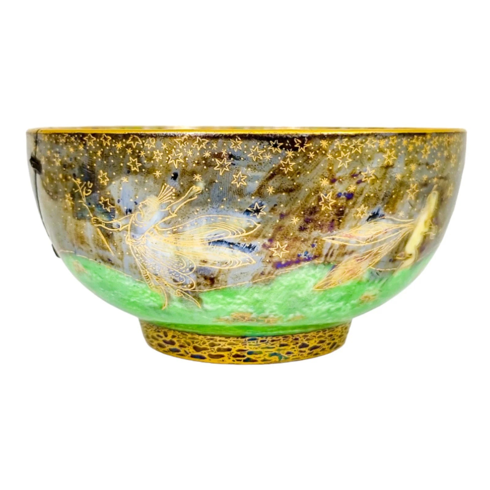 1920's Daisy Makeig Jones Wedgwood “Leapfrogging Elves” bowl