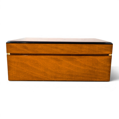 Savoy pearwood storage box, Spanish cedar interior