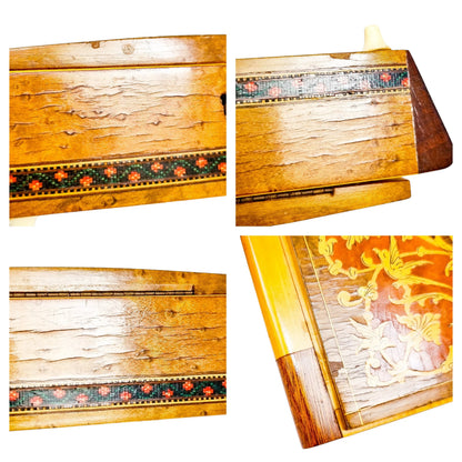 Art Deco Sorrento sarcophagus jewellery box with internal mirror