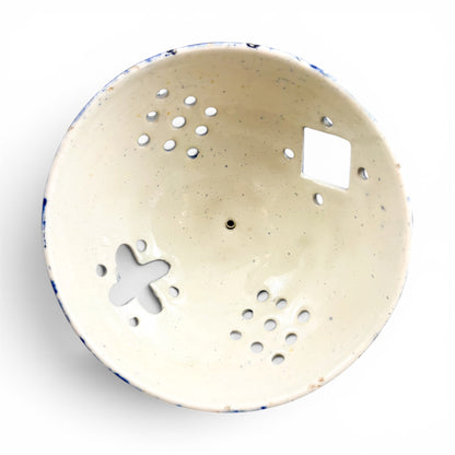 Mason's Ironstone monumental urn, cobalt blue and gilt