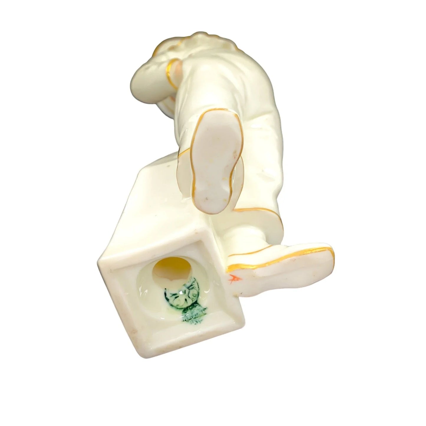Royal Worcester sugar shaker in the shape of a young boy