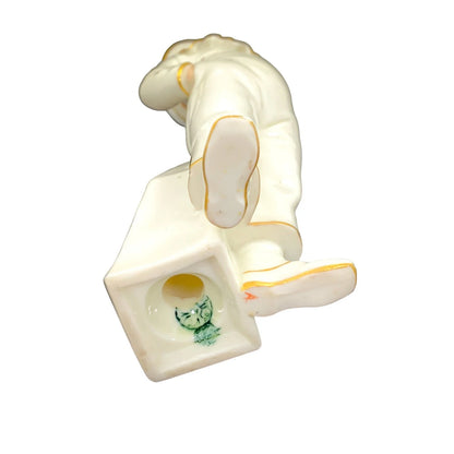 Royal Worcester sugar shaker in the shape of a young boy