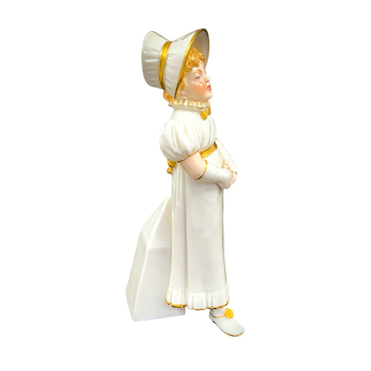 Royal Worcester sugar shaker in the form of a young girl