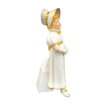 Royal Worcester sugar shaker in the form of a young girl