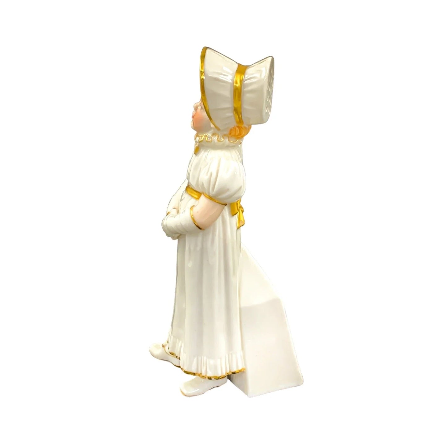 Royal Worcester sugar shaker in the form of a young girl