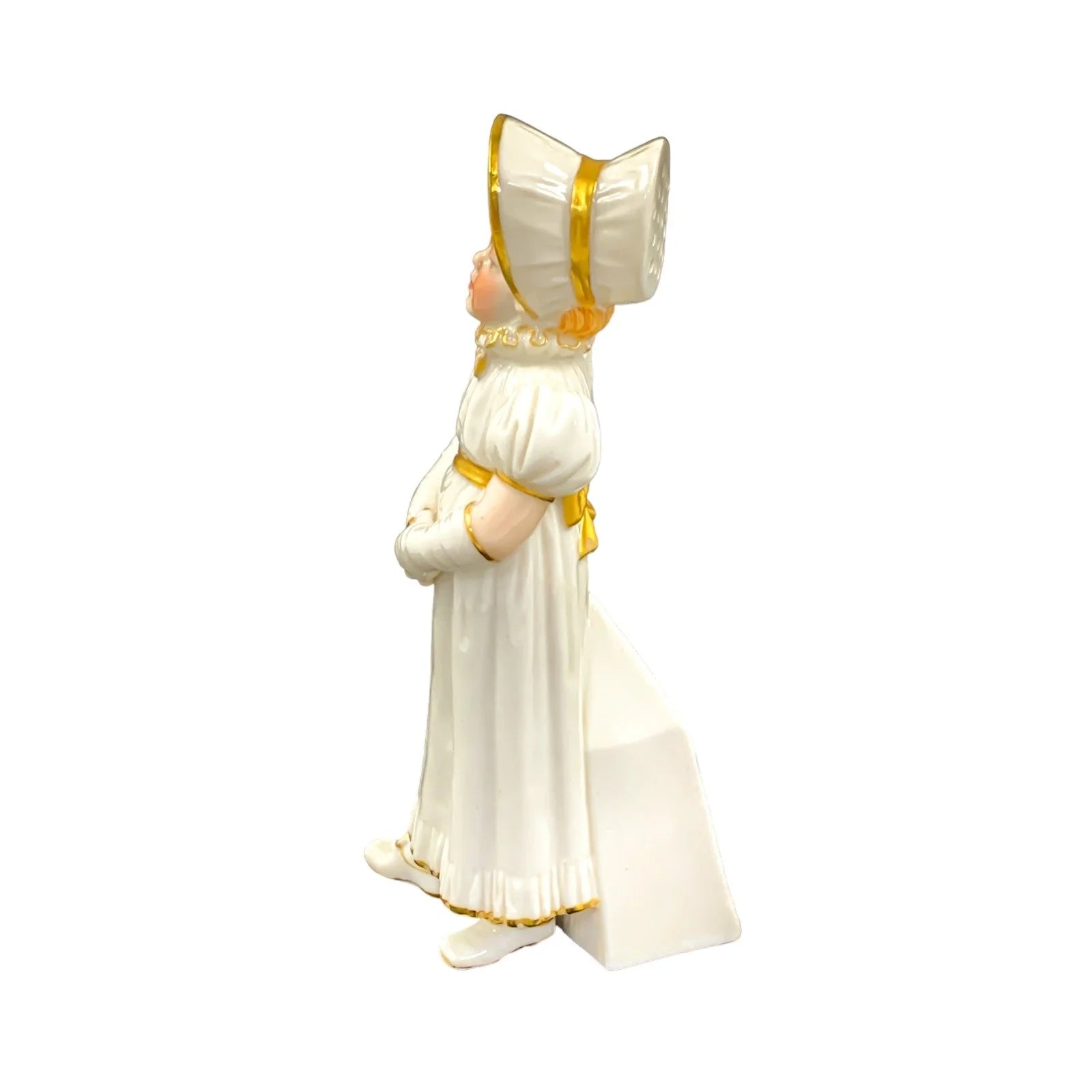 Royal Worcester sugar shaker in the form of a young girl