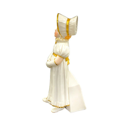 Royal Worcester sugar shaker in the form of a young girl