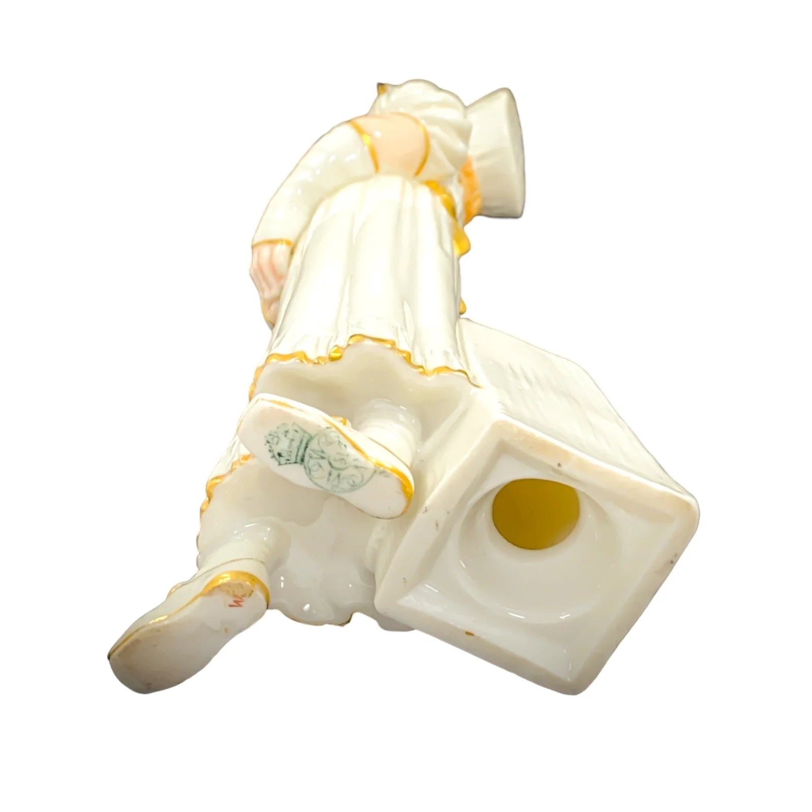 Royal Worcester sugar shaker in the form of a young girl