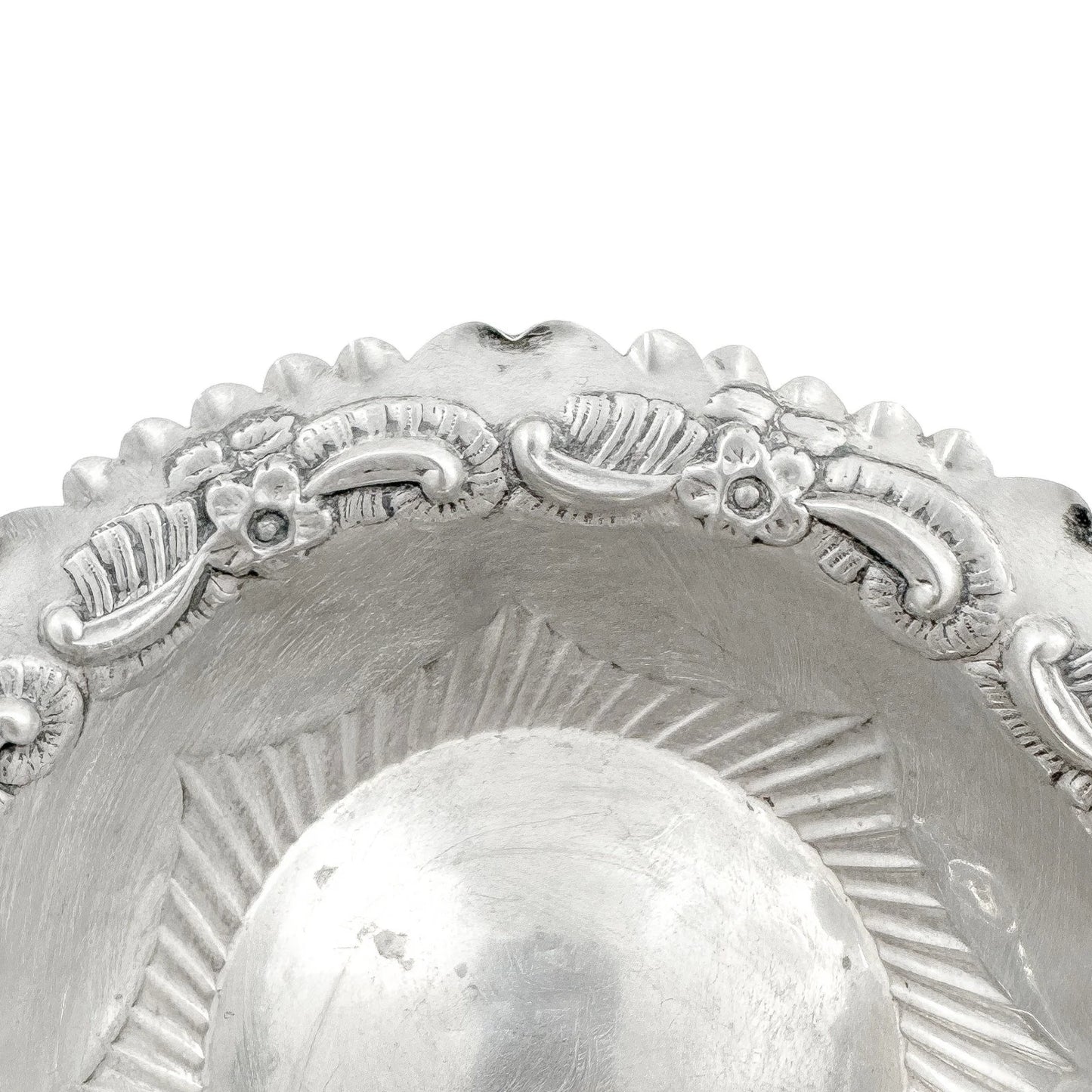 Victorian sterling silver sweetmeat dish / bonbon basket
