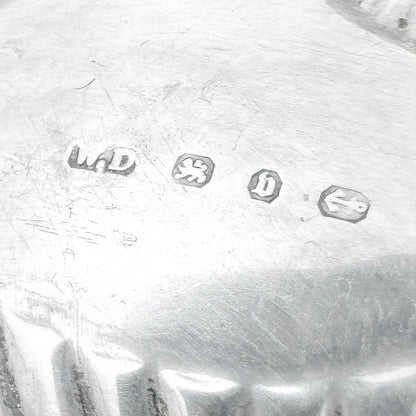 Victorian sterling silver sweetmeat dish / bonbon basket