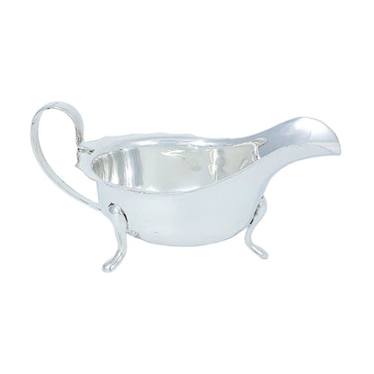 1920’s silver plated gravy / sauce boat by Viners of Sheffield
