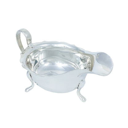 1920’s silver plated gravy / sauce boat by Viners of Sheffield