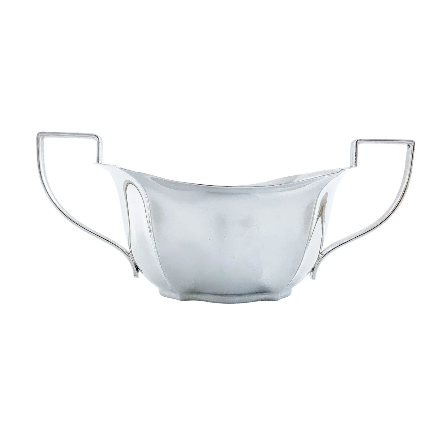 Art Deco 1920's three-piece silver plated tea set