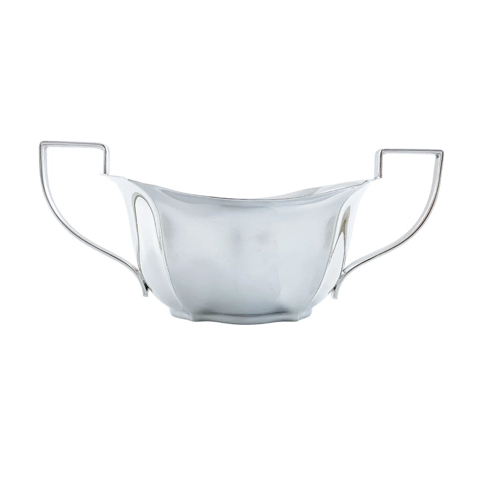 Art Deco 1920's three-piece silver plated tea set