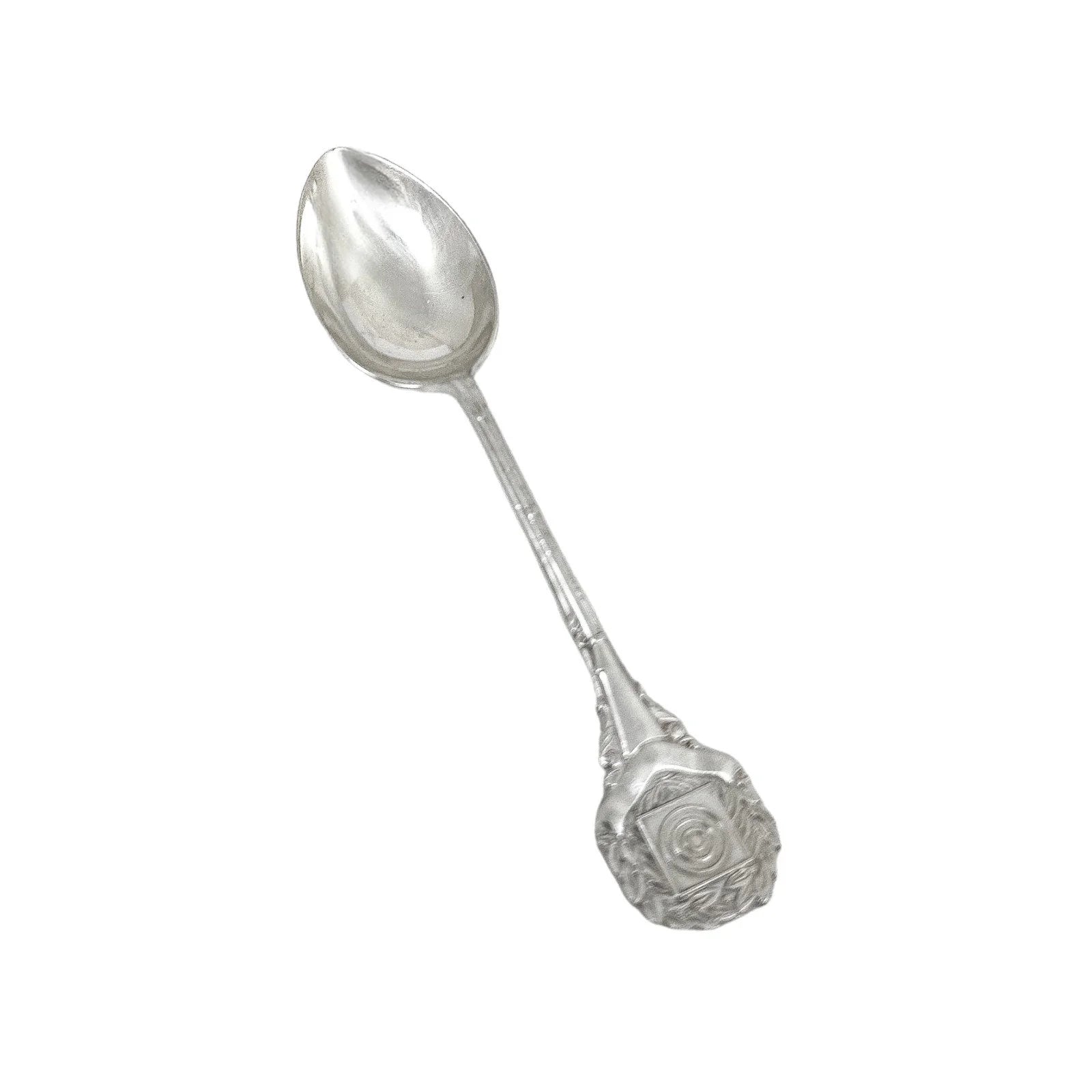 Edwardian boxed set 6 sterling silver demitasse coffee spoons; sporting interest