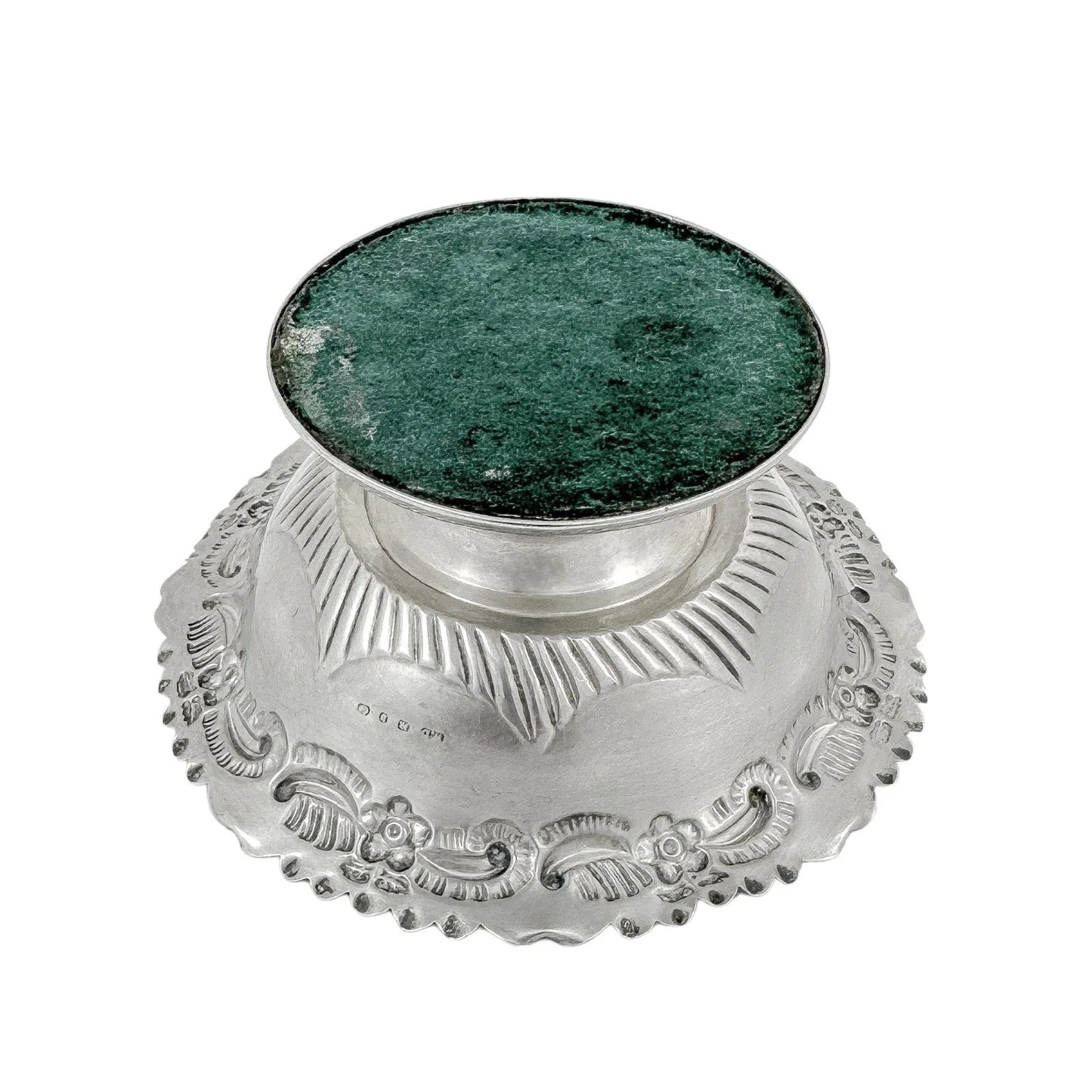 Victorian sterling silver sweetmeat dish / bonbon basket