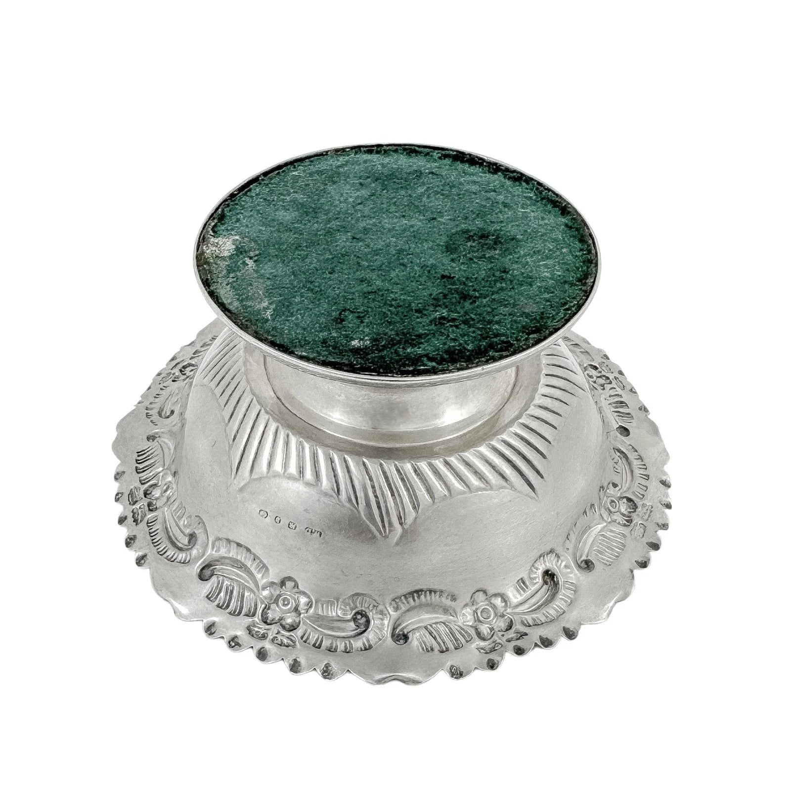 Victorian sterling silver sweetmeat dish / bonbon basket