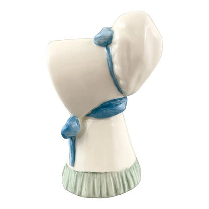 Vintage Royal Worcester porcelain candle snuffer - "Old Woman"
