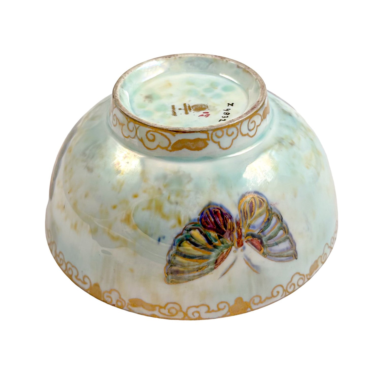 Wedgwood Daisy Makeig-Jones Fairyland lustre porcelain "Butterfly" tea bowl