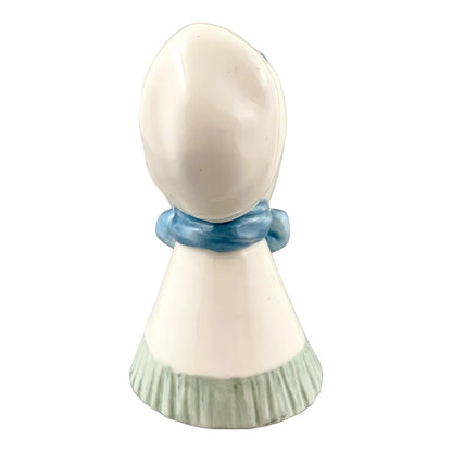 Vintage Royal Worcester porcelain candle snuffer - "Old Woman"