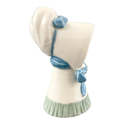 Vintage Royal Worcester porcelain candle snuffer - "Old Woman"