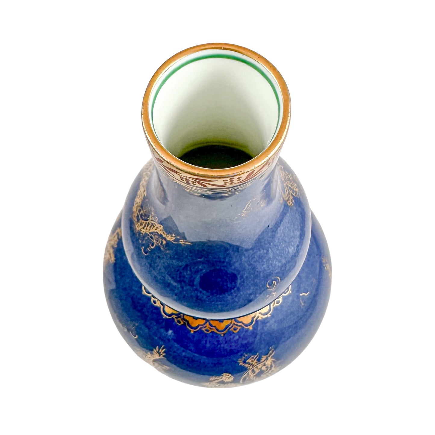 1900's Daisy Makeig-Jones for Wedgwood porcelain double gourd "Celestial Dragon" vase