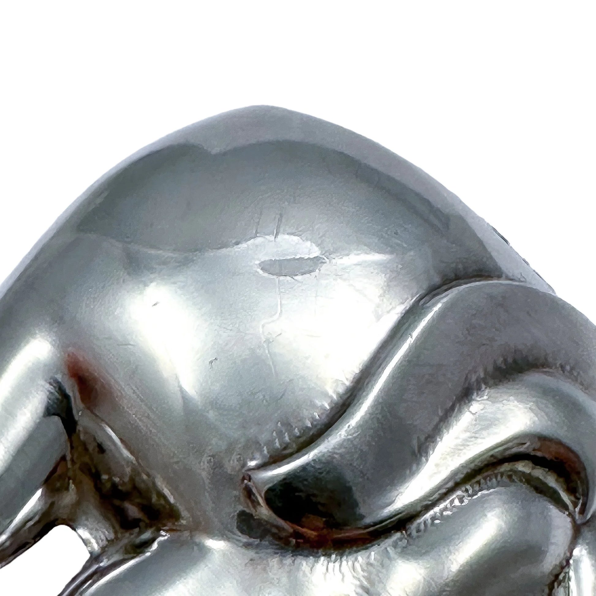 Edwardian style sterling silver elephant pin cushion