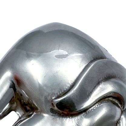 Edwardian style sterling silver elephant pin cushion