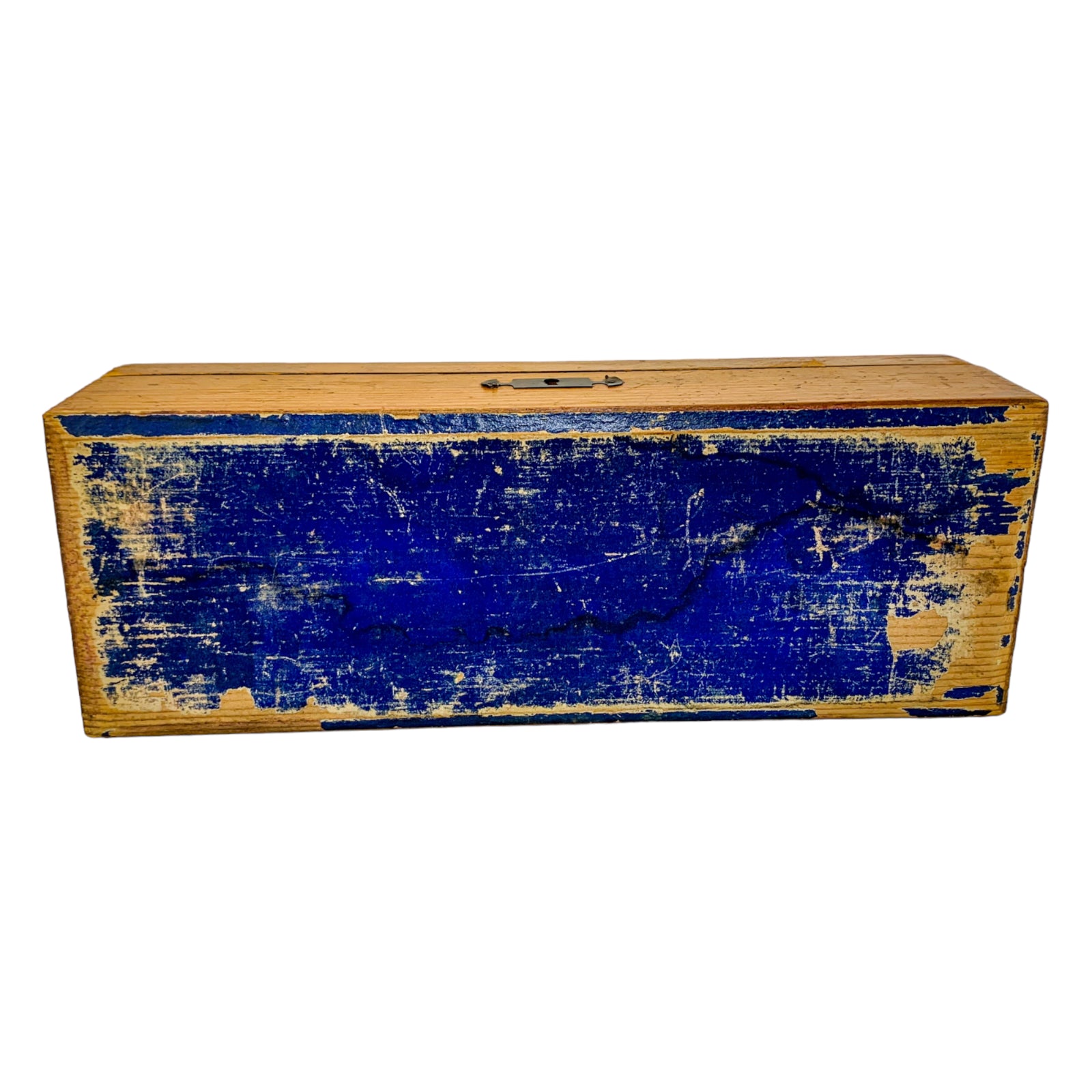 Oak Victorian glove / jewellery / sewing storage box with floral lid design