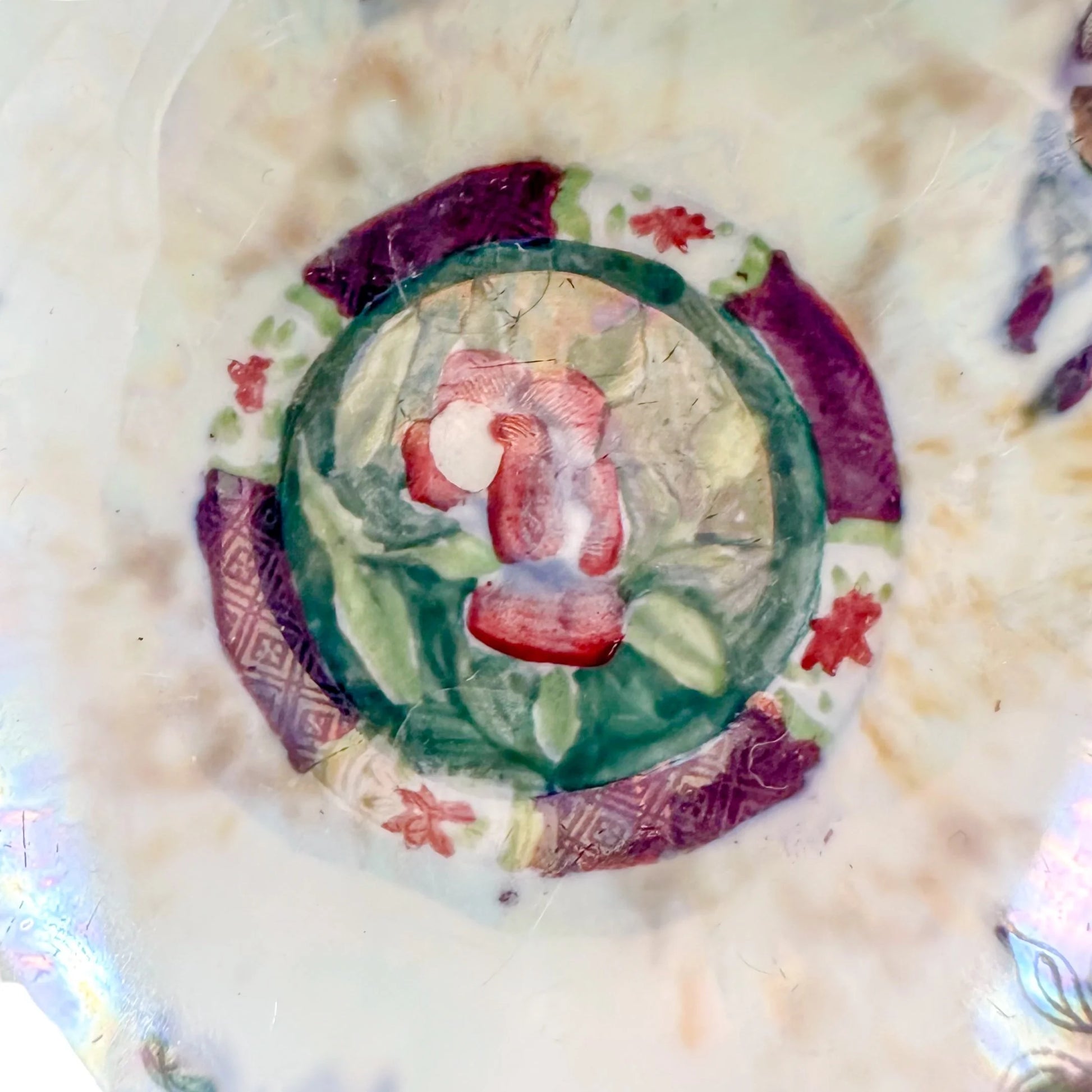 1920's Wedgwood Daisy Makeig-Jones lustre porcelain butterfly bowl, design Z4830/H