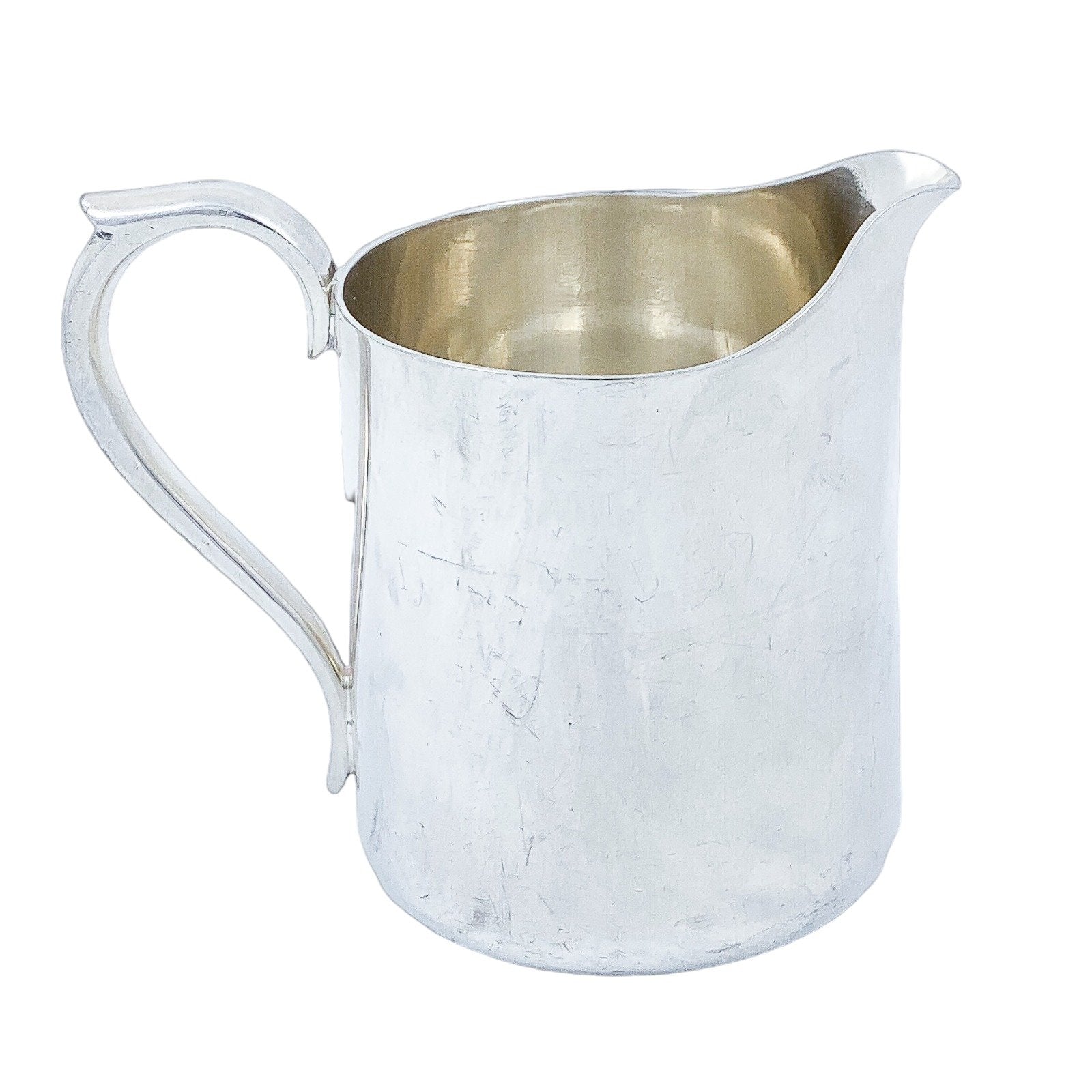 Art Deco silver plated 3 piece coffee / tea set comprising teapot, milk jug and sugar bowl