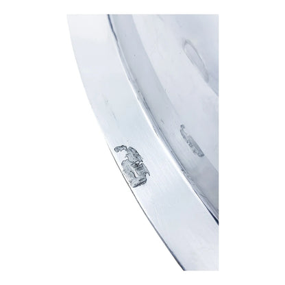 Victorian Hukin & Heath silver plated oval entrée serving tureen dish with ornate beaded borders and handle