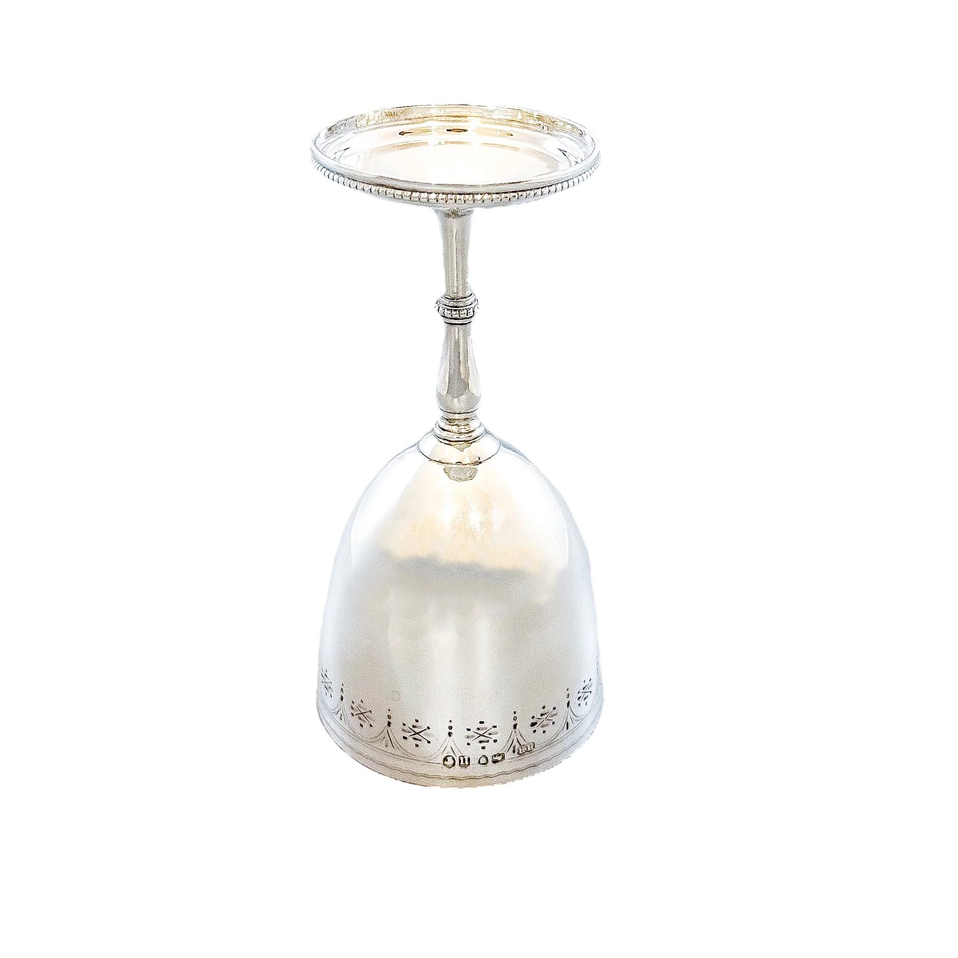 Mid-Victorian sterling silver chalice