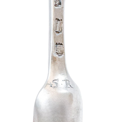 George II sterling silver marrow scoop spoon