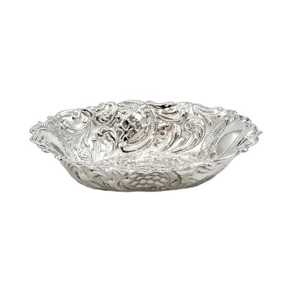Vintage sterling silver Rococo style sweetmeat bonbon basket