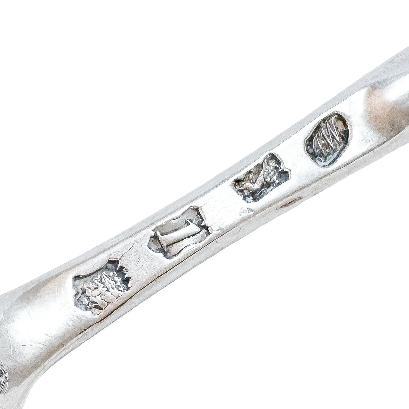 George II sterling silver marrow scoop spoon