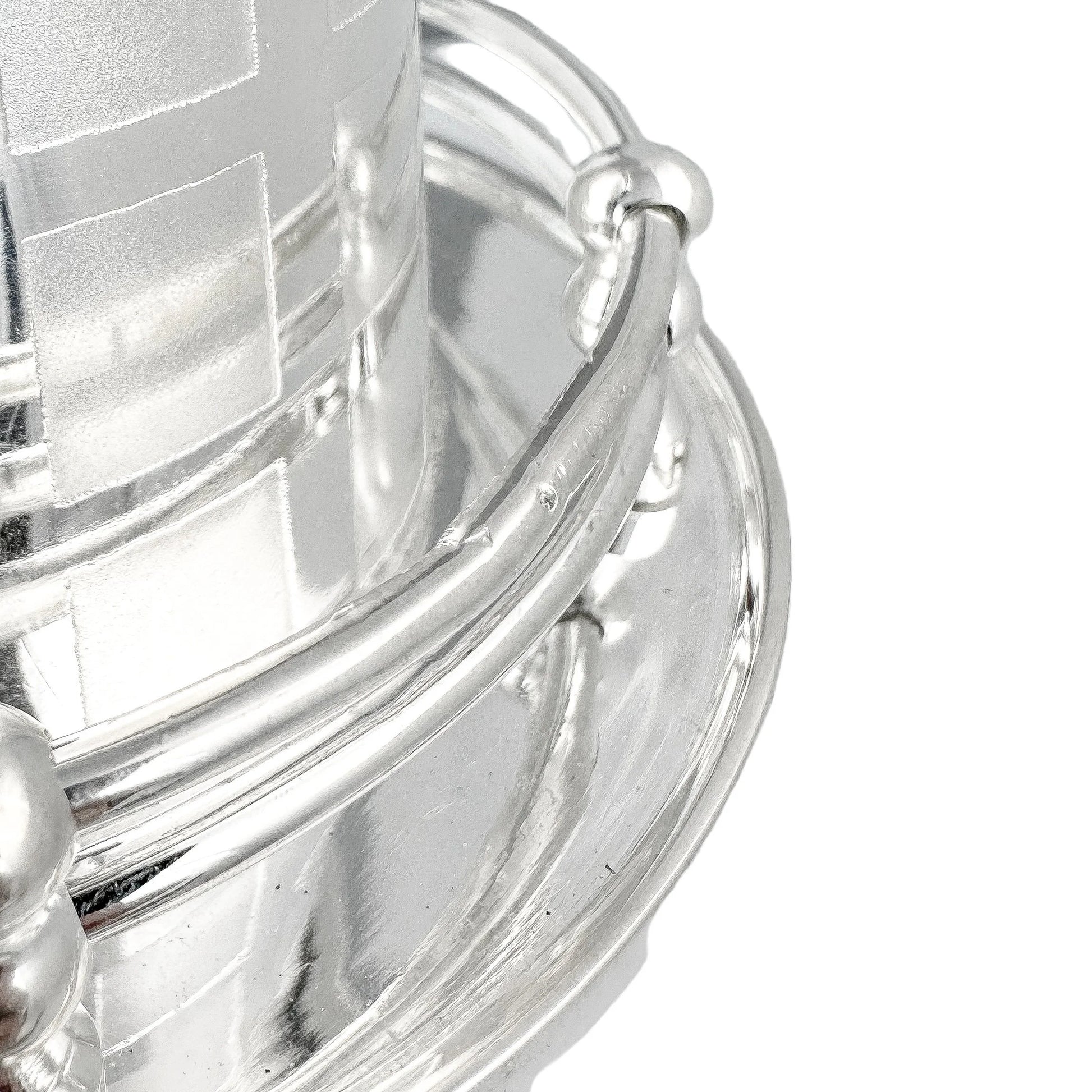 Large Art Deco novelty silver plated Prohibition lighthouse cocktail shaker