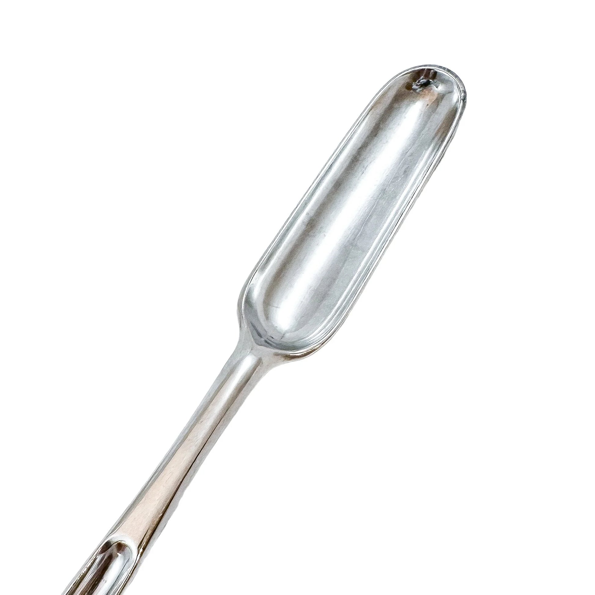 George II sterling silver marrow scoop spoon