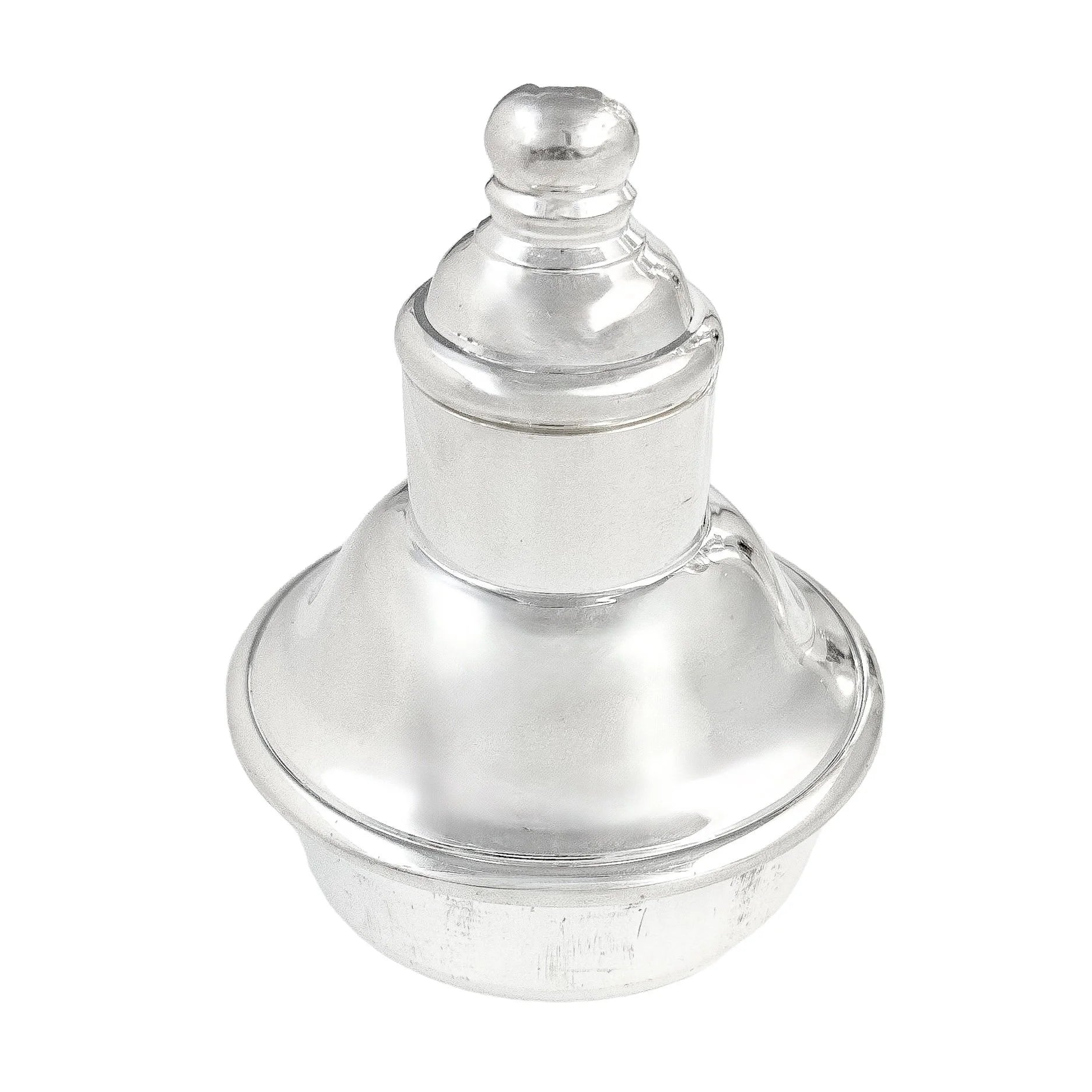 Large Art Deco novelty silver plated Prohibition lighthouse cocktail shaker