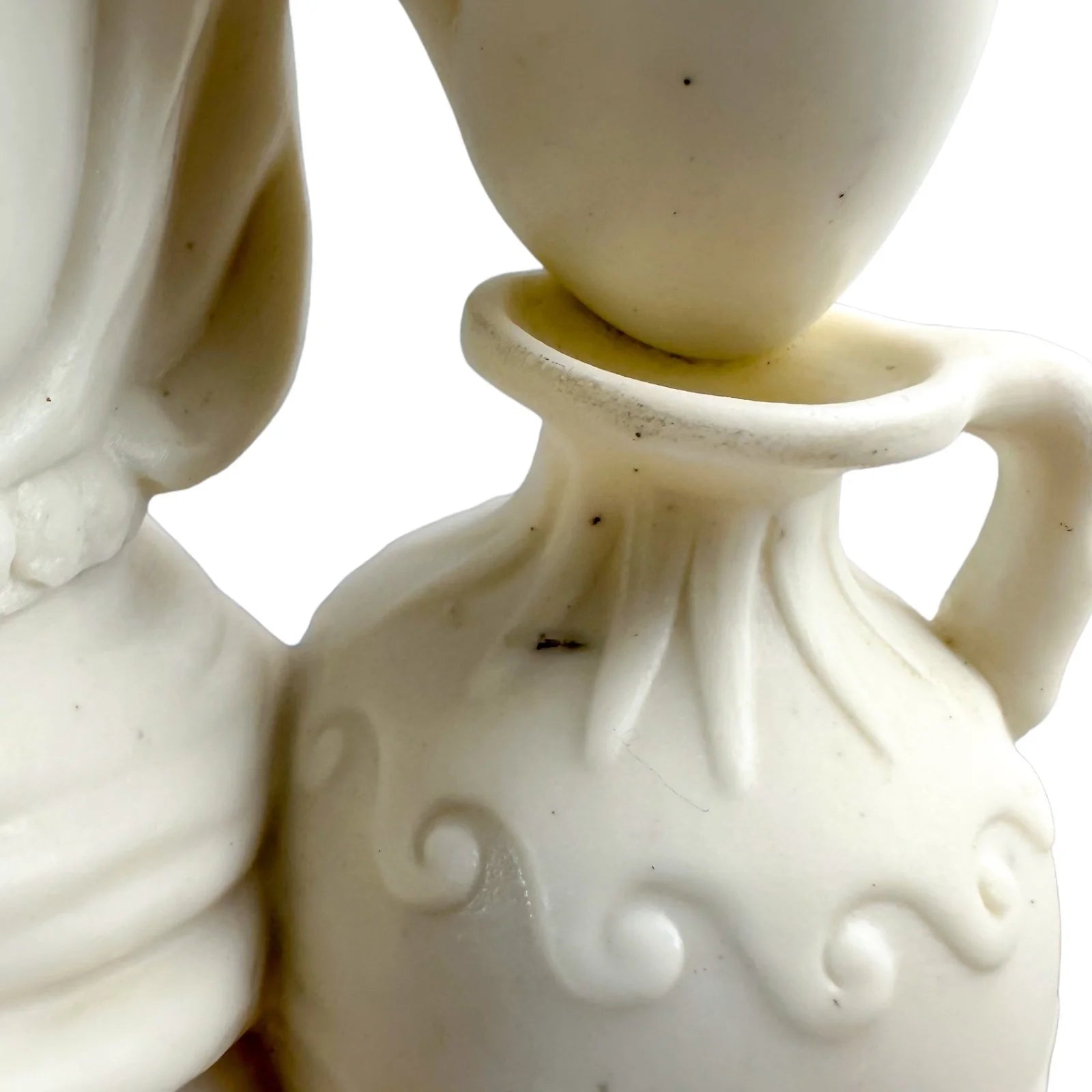 Victorian Parian ware figurine of Rebecca at the Well