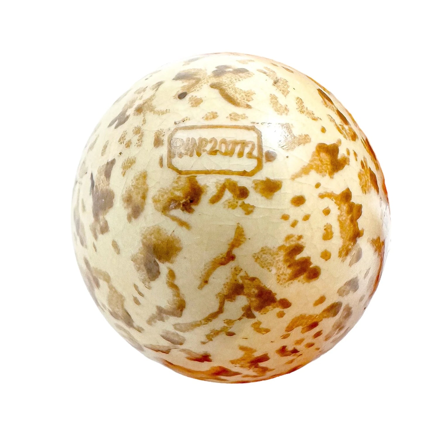 Victorian novelty silver and ceramic scent bottle in the form of bird's egg