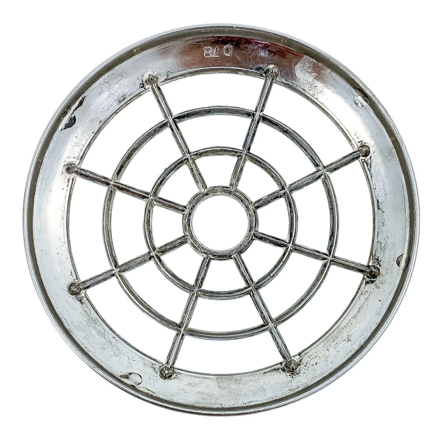 1960's Georgian style silver plated centrepiece rose bowl