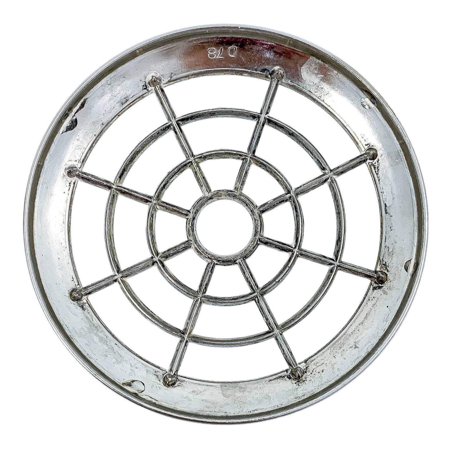 1960's Georgian style silver plated centrepiece rose bowl