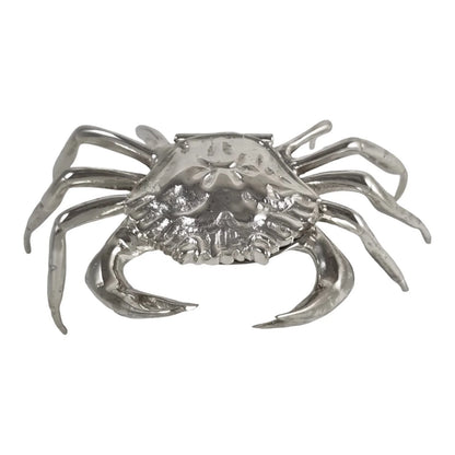 1920's James Deakin & Sons novelty silver plated crab / lobster table salt cellar