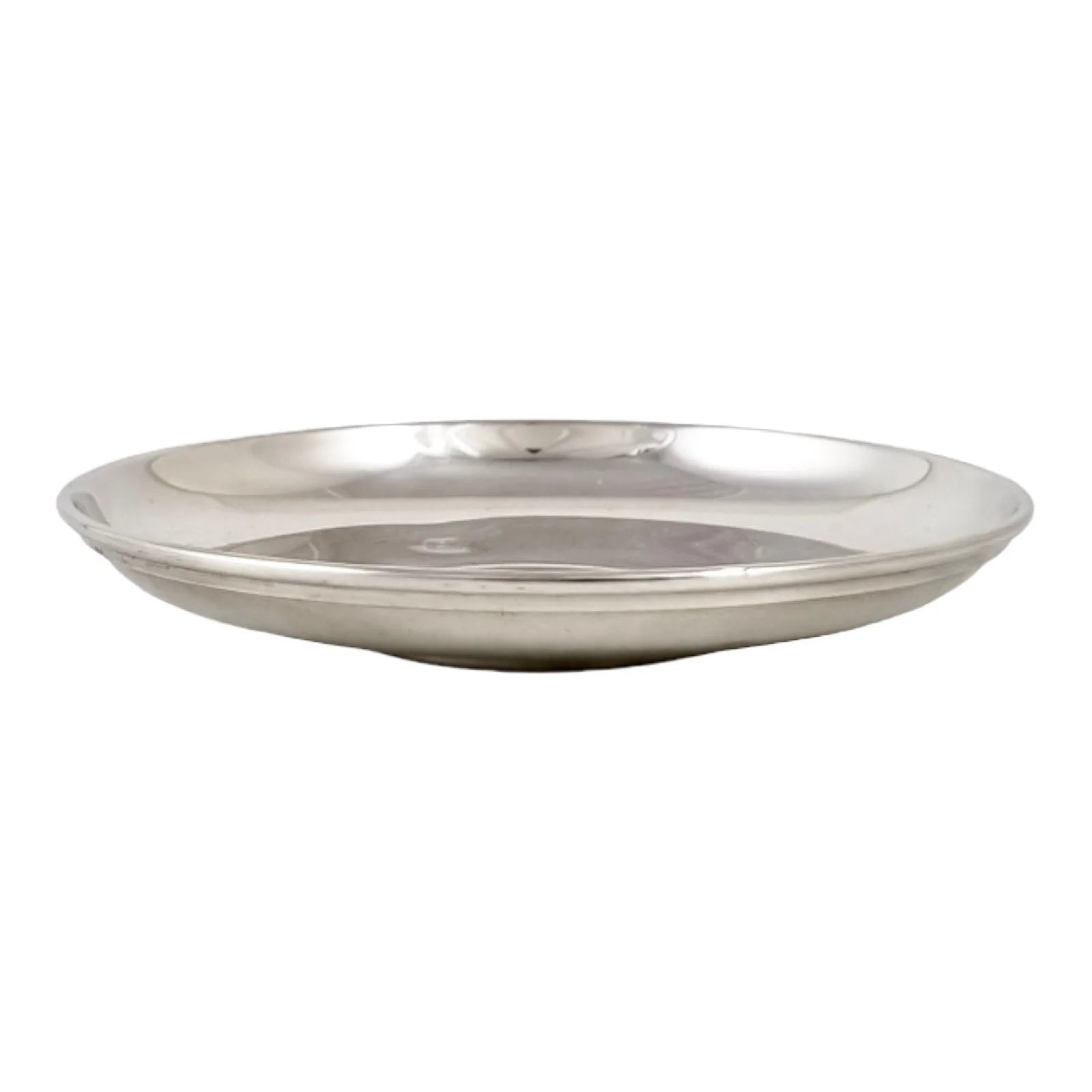 Sterling silver coin pin dish for Queen Elizabeth II's Silver Jubilee, 1977